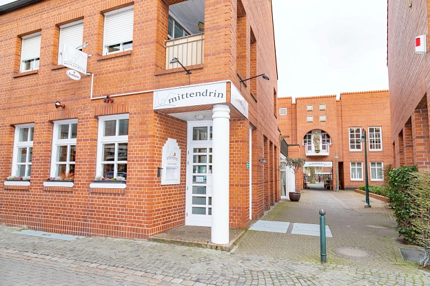 Bürgerhaus/mittendrin Ausschreibung Haupteingan