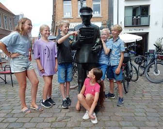 Kinder auf dem Marktplatz&nbsp;&copy;&nbsp;Stadt Telgte
