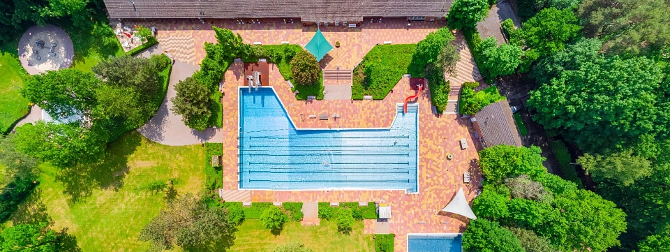 Freibad, Luftaufnahme&nbsp;&copy;&nbsp;Baumhöver, Uwe