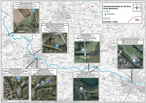 Kanukarte Einsatzstellen k-Kanukarte_Einsatzstellen.jpg © Stadt Telgte