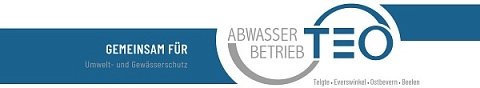 Logo, TEO Abwasserbetrieb&nbsp;&copy;&nbsp;Abwasserbetrieb TEO AöR