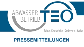 Pressemitteilungen der TEO (Anriss/Link) Pressemitteilungen TEO (Link) © Abwasserbetrieb TEO AöR