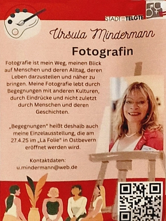 Weltfrauentag Ausstellung 2025, Ursula Mindermann&nbsp;&copy;&nbsp;Stadt Telgte
